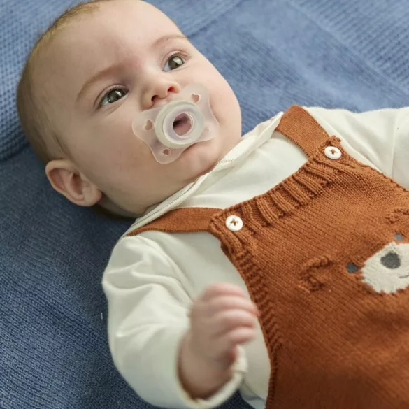 Chicco Mini Soft cumík 0–2 mesiace, 2 ks – ružový
