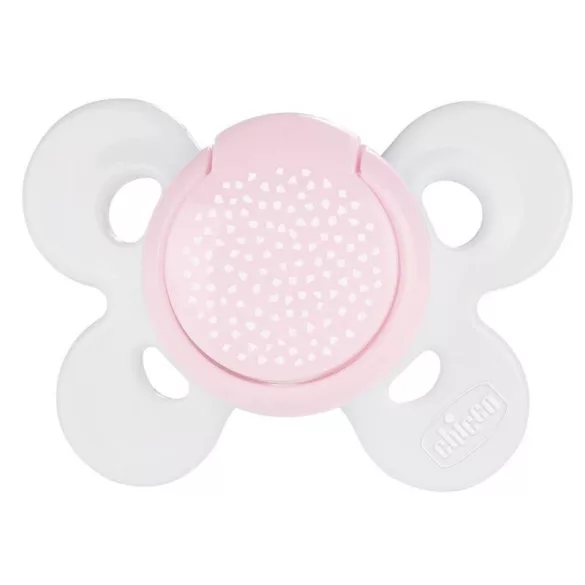 Chicco Physio Comfort silikónový cumlík, 1 ks, 2–6 mesiacov, ružový