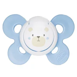   Chicco Physio Comfort silikónový cumlík, 1 ks, 2–6 mesiacov, modrý