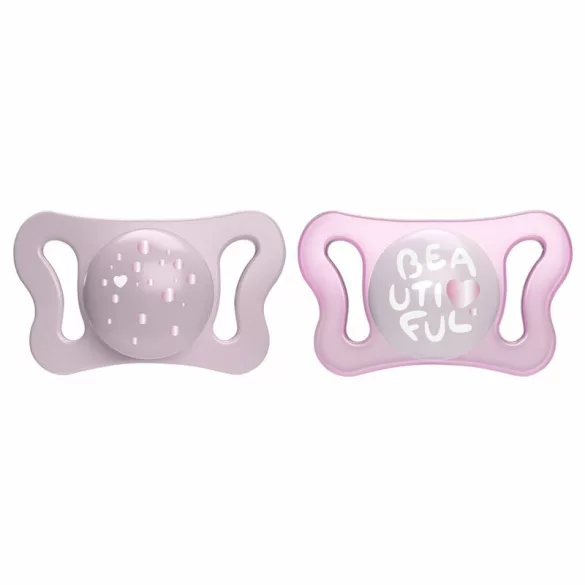 Chicco Physio Forma® Micro 0–2 mesiace mini cumlík 2 ks – ružová