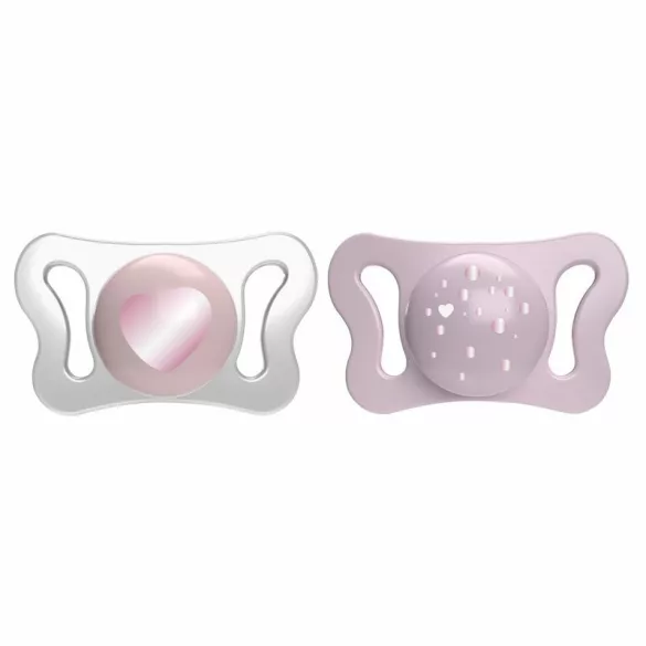 Chicco Physio Forma® Micro 0–2 mesiace mini cumlík 2 ks – ružová