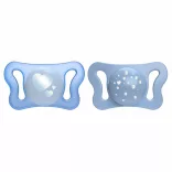 Chicco Physio Forma® Micro 0–2 mesiace minisavlička 2 ks – modrá