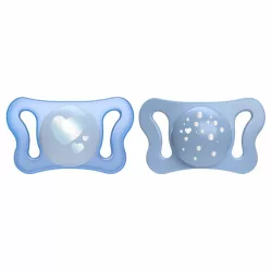   Chicco Physio Forma® Micro 0–2 mesiace minisavlička 2 ks – modrá