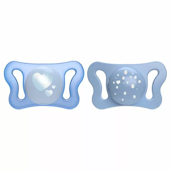 Chicco Physio Forma® Micro 0–2 mesiace minisavlička 2 ks – modrá
