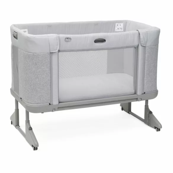Detská postieľka Chicco Next2me Forever – Ash Grey
