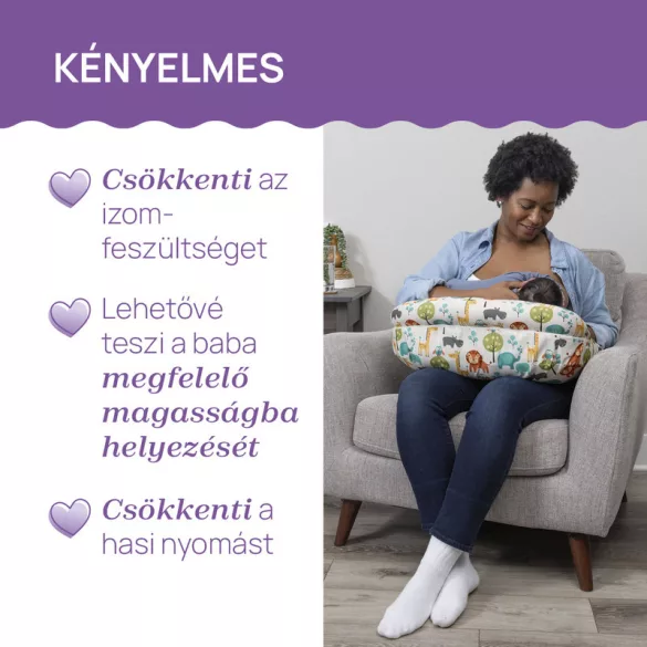 Kojací vankúš Chicco Boppy Deluxe s výplňou zachovávajúcou tvar