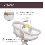 Chicco Baby Hug Armonia 4 v 1 kolíska a stolička 0 – 15 kg, 0 – 36 mesiacov