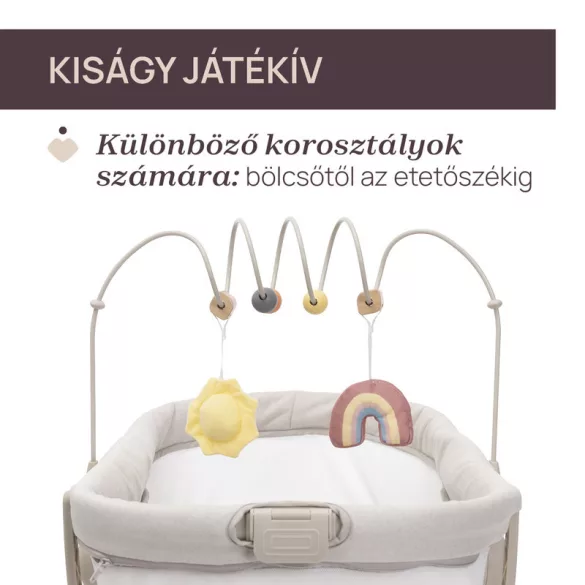 Chicco Baby Hug Armonia 4 v 1 kolíska a stolička 0 – 15 kg, 0 – 36 mesiacov