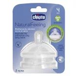 Chicco NaturalFeeling 2 ks cumlík s dvoma rýchlosťami, nastaviteľný prietok
