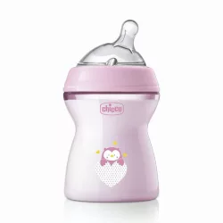 Chicco NaturalFeeling fľaša so stredným prietokom, 250 ml