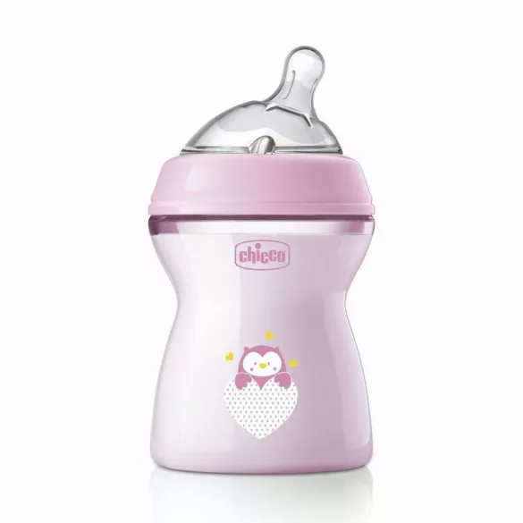 Chicco NaturalFeeling fľaša so stredným prietokom, 250 ml