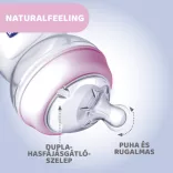 Chicco NaturalFeeling fľaša so stredným prietokom, 250 ml