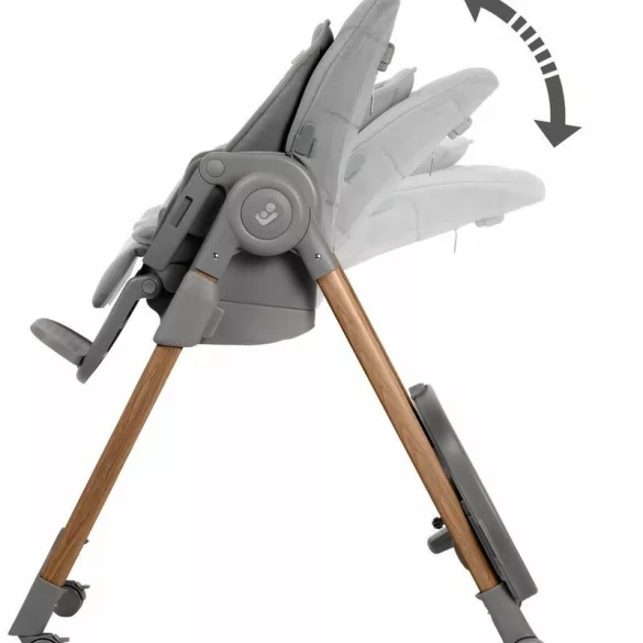 Detská stolička Maxi-Cosi Minla PLUS do 60 kg s dvoma typmi sedadiel, 0–14 rokov – Elegance Graphite