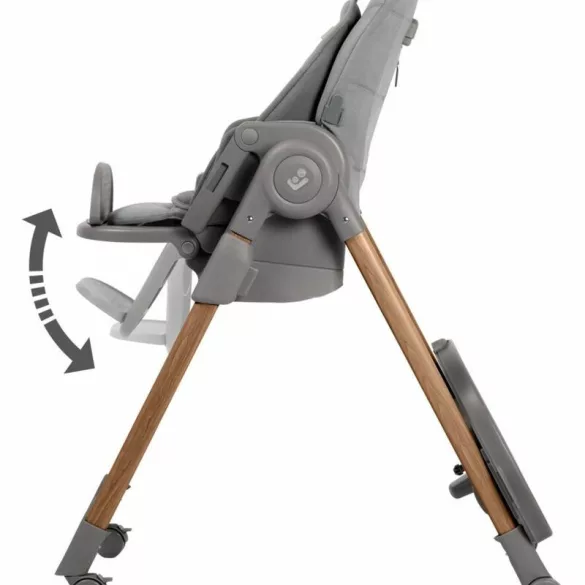 Detská stolička Maxi-Cosi Minla PLUS do 60 kg s dvoma typmi sedadiel, 0–14 rokov – Elegance Graphite