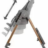 Detská stolička Maxi-Cosi Minla PLUS do 60 kg s dvoma typmi sedadiel, 0–14 rokov – Elegance Graphite