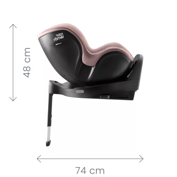 Detská autosedačka Britax Römer Dualfix Pro Classic – Deep Grey