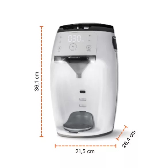 Zopa Prípravník mlieka Babyccino White