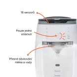 Zopa Prípravník mlieka Babyccino White