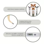 Zopa Digitálny teplomer s ohybnou špičkou, koala Koala