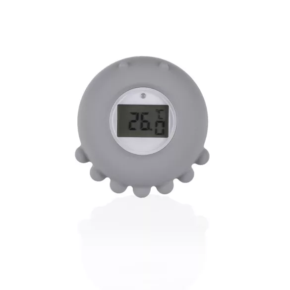 Zopa Silikónový digitálny teplomer 2 v 1 – holubičkovo sivý Dove Grey