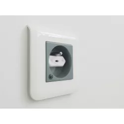 Zopa Elektrická zásuvková ochrana 6 ks biela