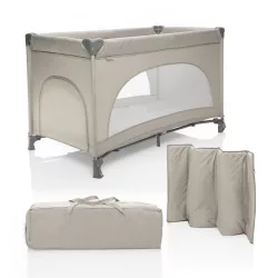   Cestovná postieľka Zopa Lely, pieskovo béžová Sand Beige