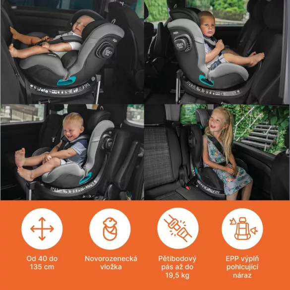 Detská autosedačka Zopa Voyager Maxi Ivory Beige