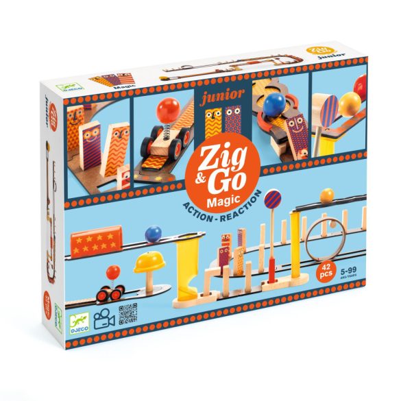 Djeco stavebnica 43 ks - Zig & Go Junior - Magic