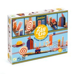 Djeco dominová dráha 51 ks - Zig & Go Junior - Racer