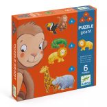 Djeco obrovské puzzle - Marmoset & friends