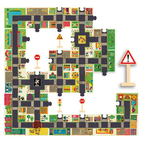 Djeco puzzle - The city