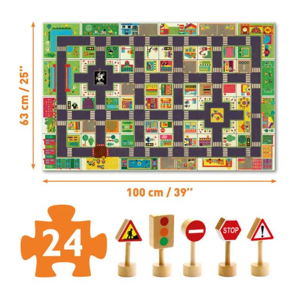 Djeco puzzle - The city