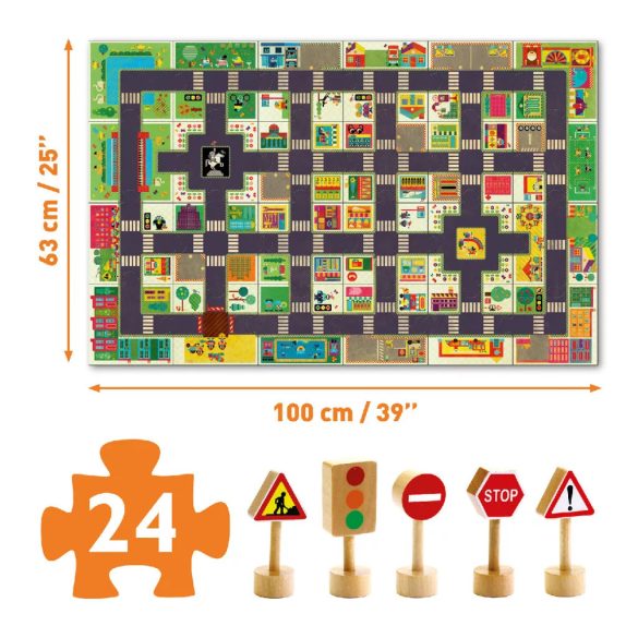 Djeco puzzle - The city