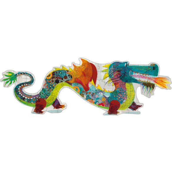 Djeco obrovské puzzle - Leon the dragon