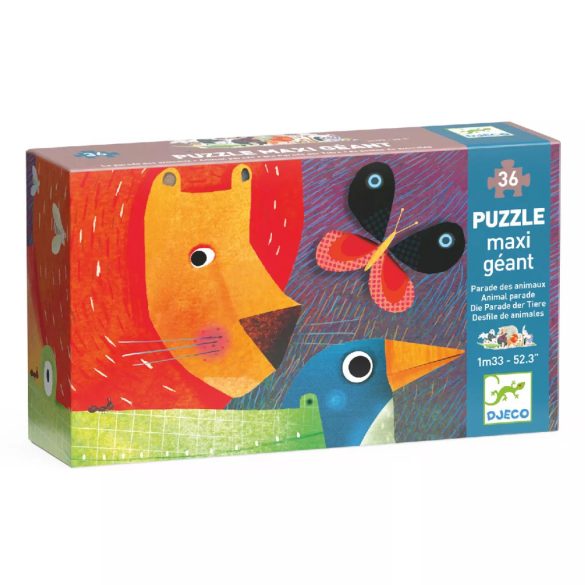 Djeco obrovské puzzle - Animal Parade