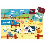 Djeco puzzle - The cows on the farm