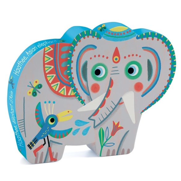 Djeco puzzle - Haathee, Asian elephant - 24 ks