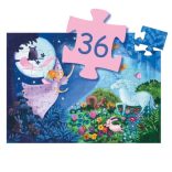 Djeco puzzle - Víla a jednorožec - The fairy and the unicorn
