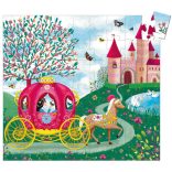 Djeco Puzzle 54 ks - Elise Carriage
