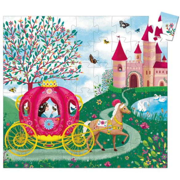 Djeco Puzzle 54 ks - Elise Carriage