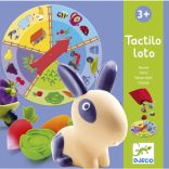 Djeco loto s plochami na rozvíjanie hmatu - Tactilo loto, farm