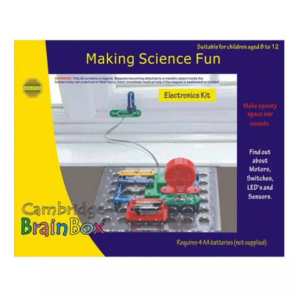 Cambridge Brainbox Elektronika Sada senzorov a alarmov – Making Science Fun