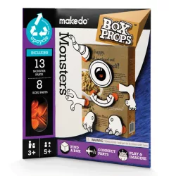 Makedo BoxProps Tváre – Príšery – Monsters