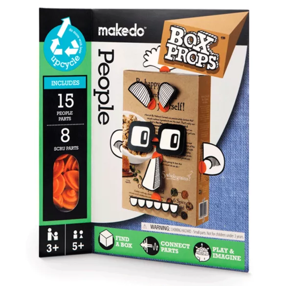 Makedo BoxProps Tváre – Ľudia – People