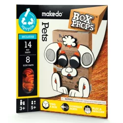 Makedo BoxProps Tváre – Domáce zvieratá – Pets