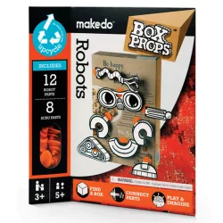 Makedo BoxProps Tváre – Roboty – Robots