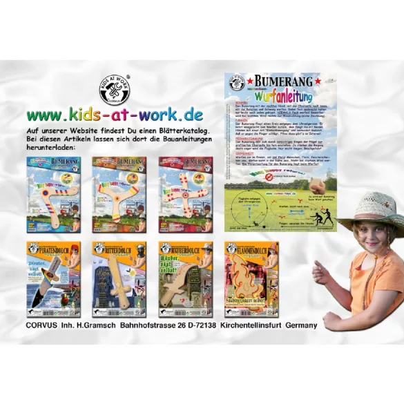 Kids at Work Breza preglejka – 10 ks A/4