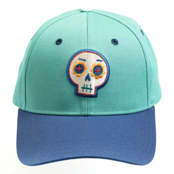 Djeco Little Big room Baseballová čiapka s výšivkou lebky – Skull and crossbones