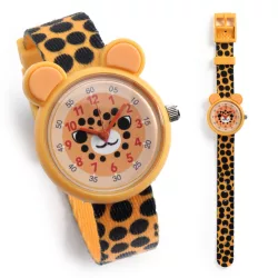 Djeco Little Big room Hodinky Gepárd - Cheetah