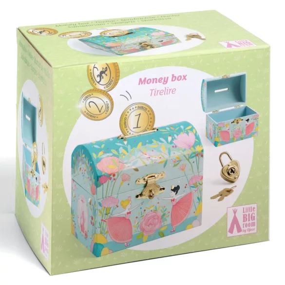 Djeco Little Big room Truhlička na drobnosti Balerina – Ballerina FSC MIX